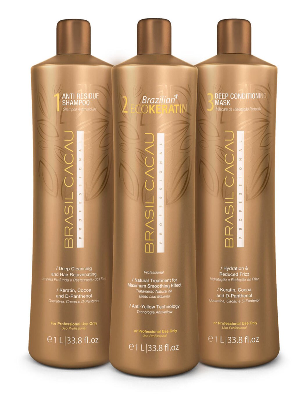 Brazil Cacau Eco Keratin Kit (3x1L)